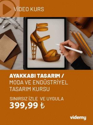 AYAKKABI TASARIMI / MODA VE ENDÜSTRİYEL TASARIM KURSU